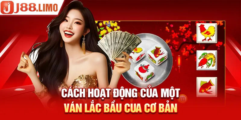 Cách hoạt động của một ván Lắc Bầu Cua cơ bản