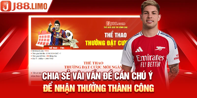 Chia sẻ vài vấn đề cần chú ý để nhận thưởng thành công